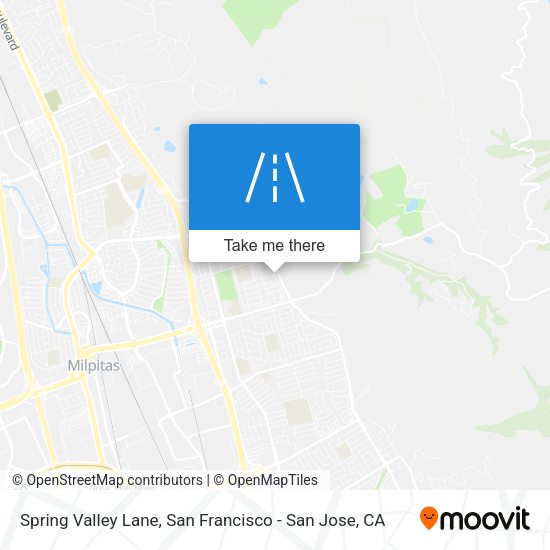 Mapa de Spring Valley Lane