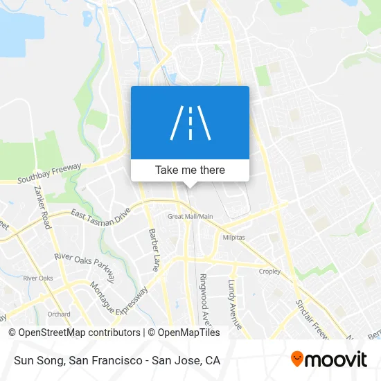 Sun Song map