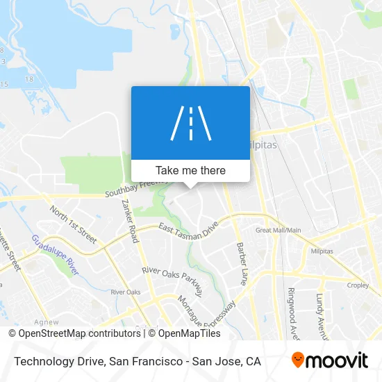 Technology Drive map
