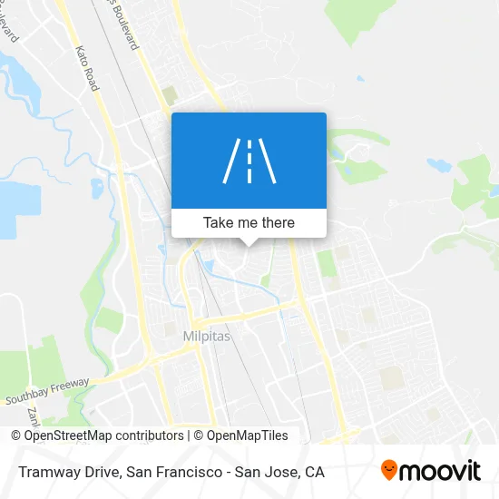 Tramway Drive map