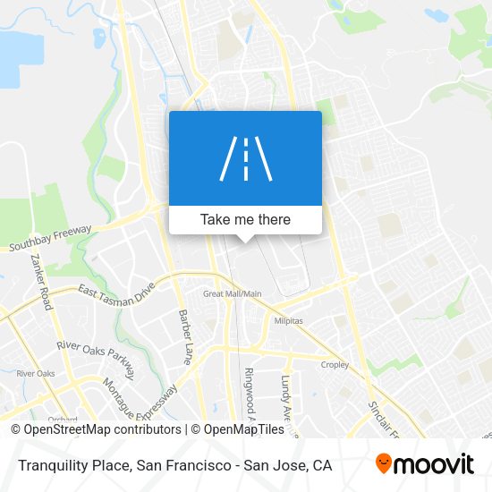 Tranquility Place map