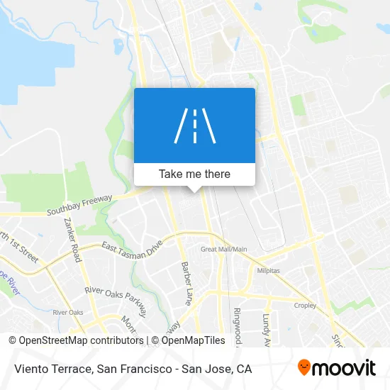 Viento Terrace map