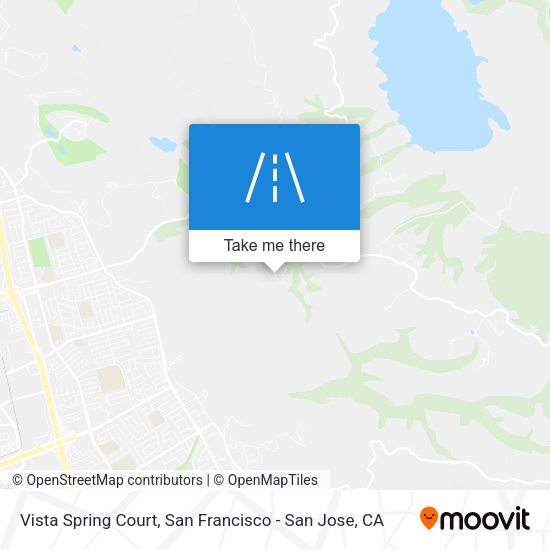 Mapa de Vista Spring Court