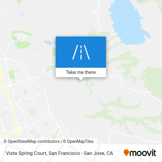 Vista Spring Court map