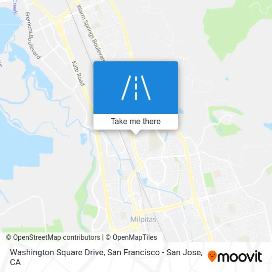 Washington Square Drive map