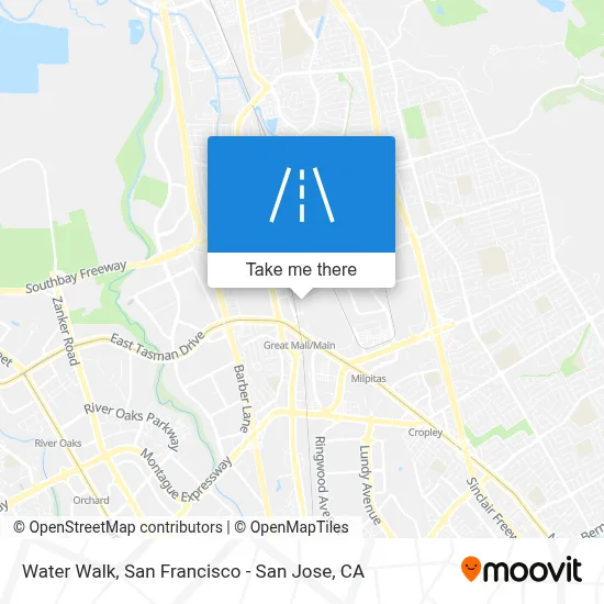 Water Walk map