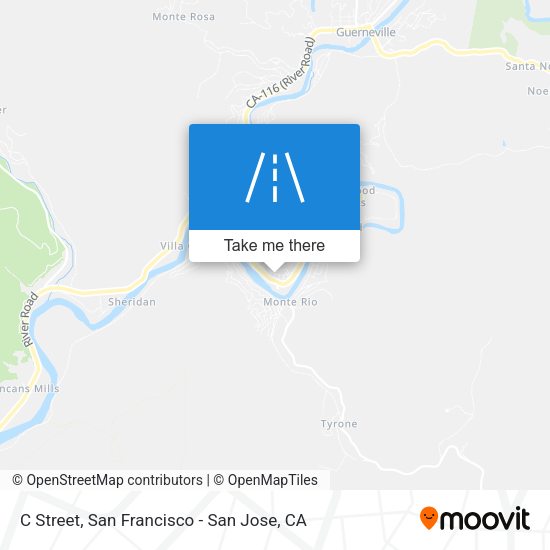 Mapa de C Street