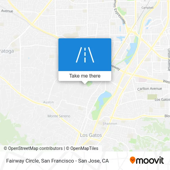 Mapa de Fairway Circle