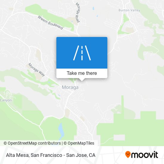 Alta Mesa map