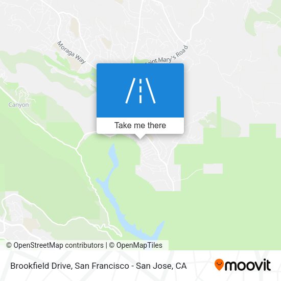 Mapa de Brookfield Drive
