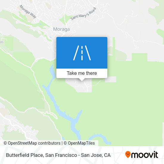 Butterfield Place map