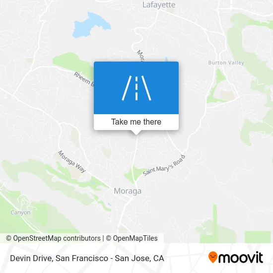Devin Drive map