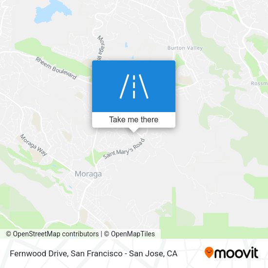 Mapa de Fernwood Drive