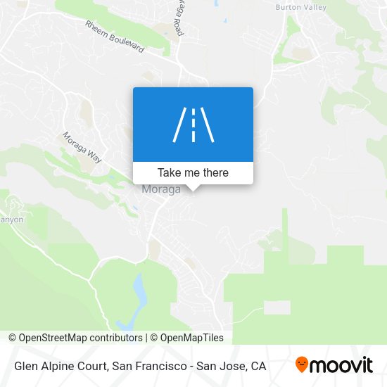 Glen Alpine Court map
