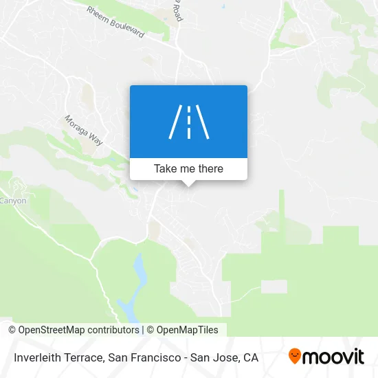 Inverleith Terrace map