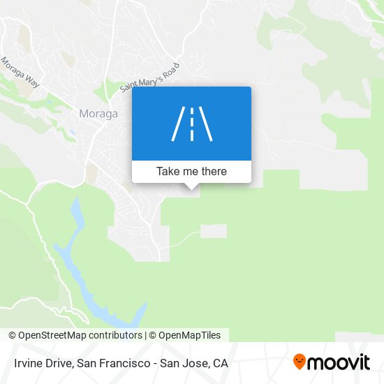 Irvine Drive map