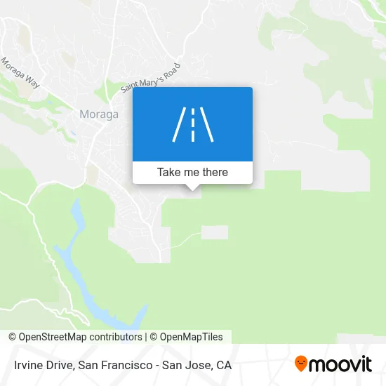 Irvine Drive map