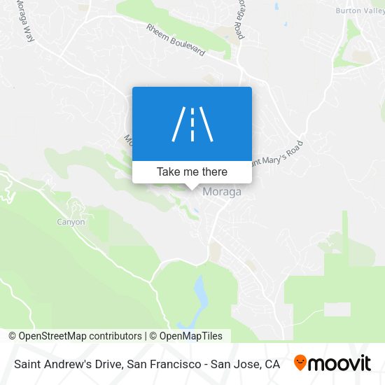 Saint Andrew's Drive map