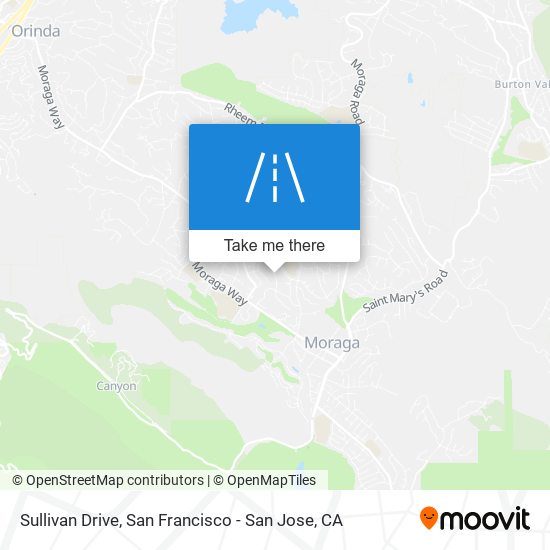 Mapa de Sullivan Drive