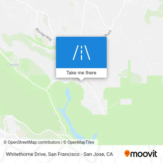 Whitethorne Drive map