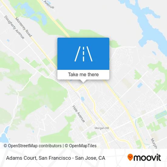 Adams Court map