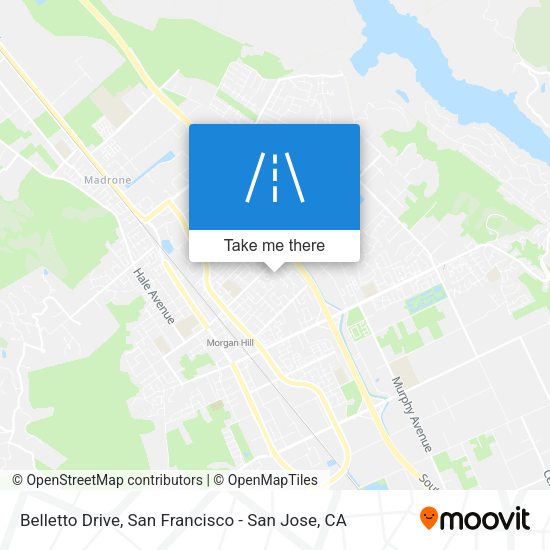 Mapa de Belletto Drive