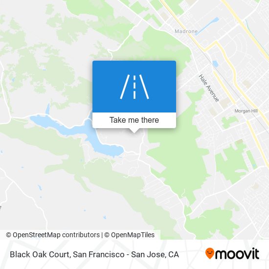 Mapa de Black Oak Court