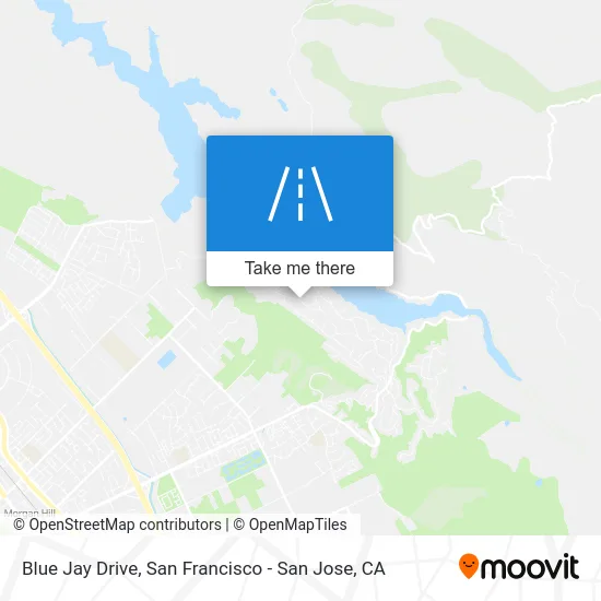Blue Jay Drive map