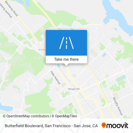 Butterfield Boulevard map