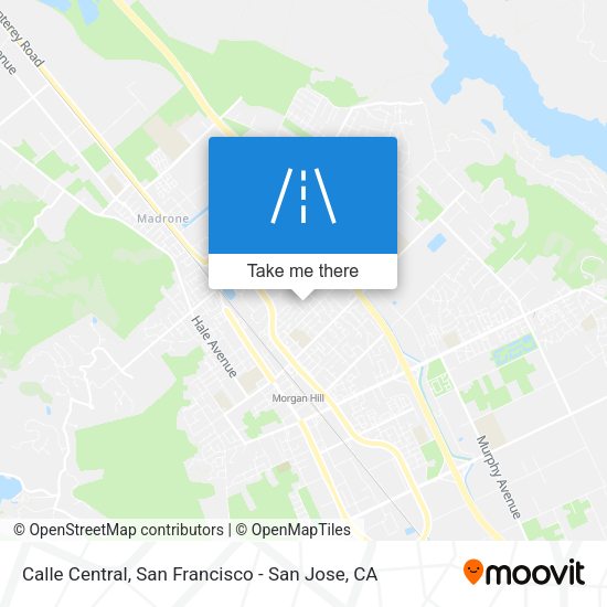Mapa de Calle Central