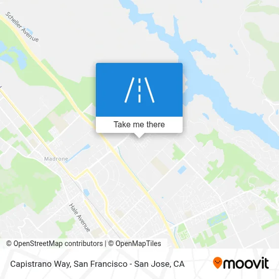 Capistrano Way map