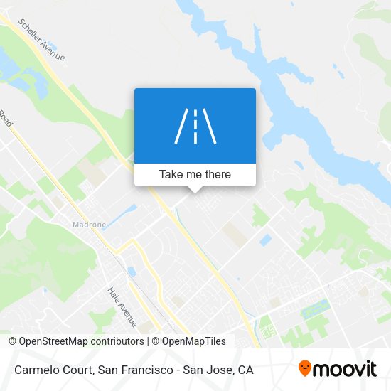 Mapa de Carmelo Court