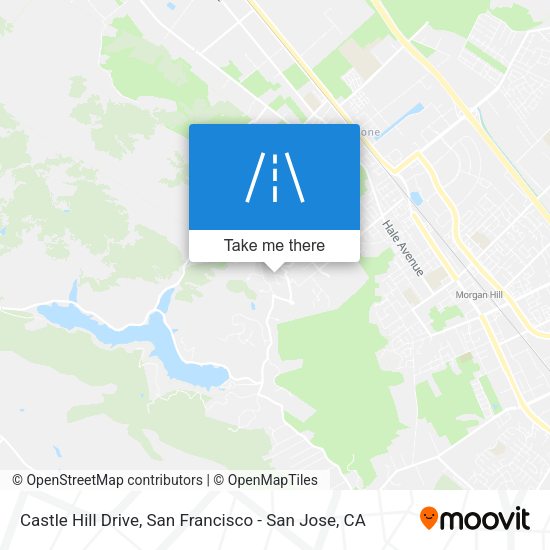 Mapa de Castle Hill Drive