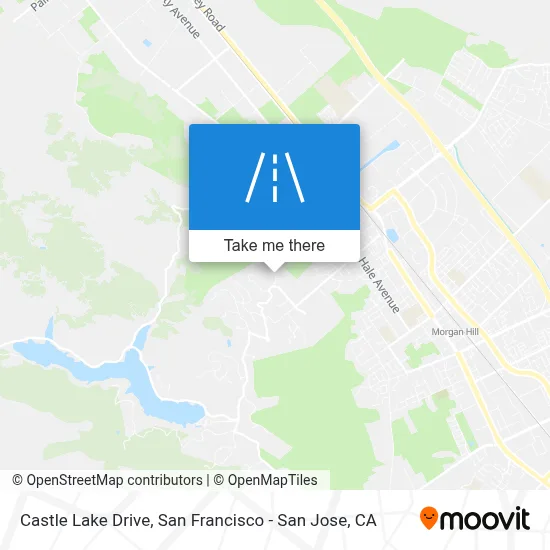 Castle Lake Drive map