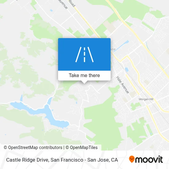 Castle Ridge Drive map