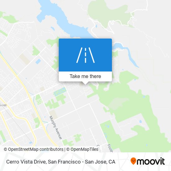 Cerro Vista Drive map