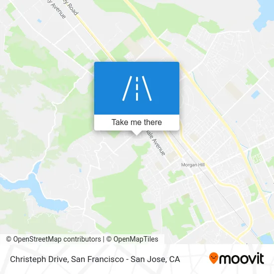 Christeph Drive map