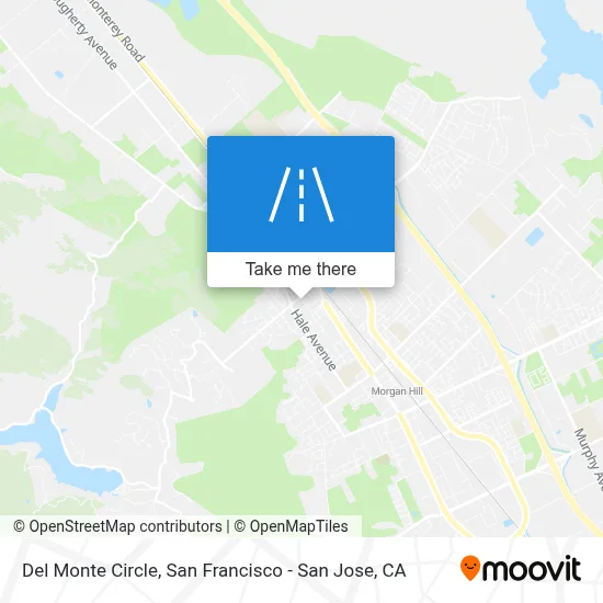 Del Monte Circle map