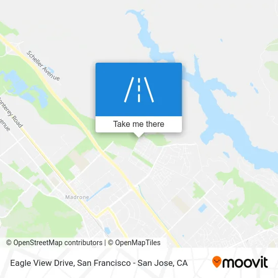 Eagle View Drive map