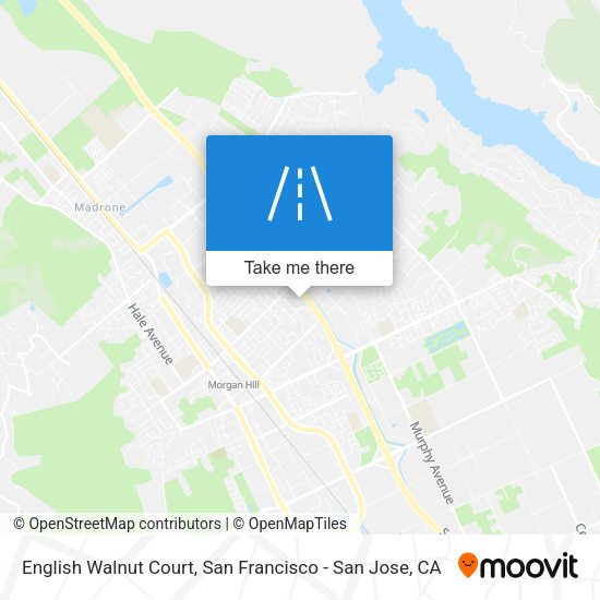 Mapa de English Walnut Court