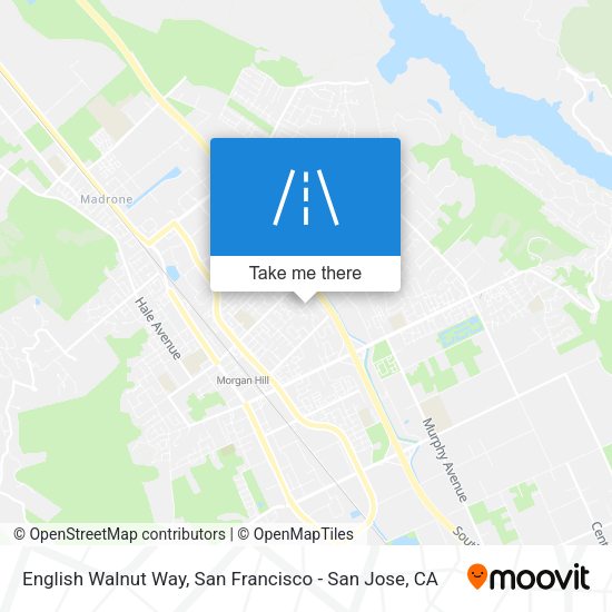 Mapa de English Walnut Way