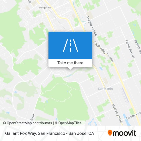 Mapa de Gallant Fox Way