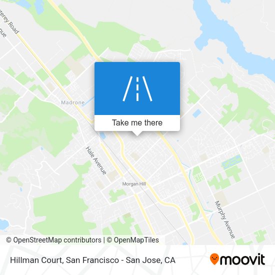 Mapa de Hillman Court