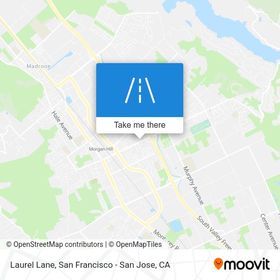 Mapa de Laurel Lane