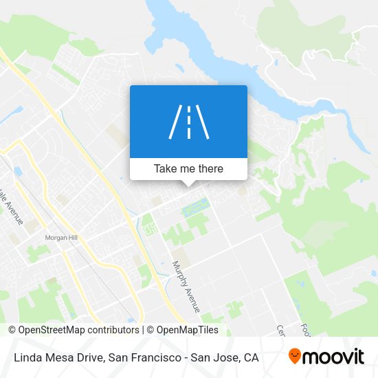 Linda Mesa Drive map