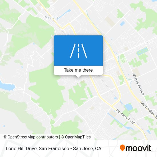 Mapa de Lone Hill Drive