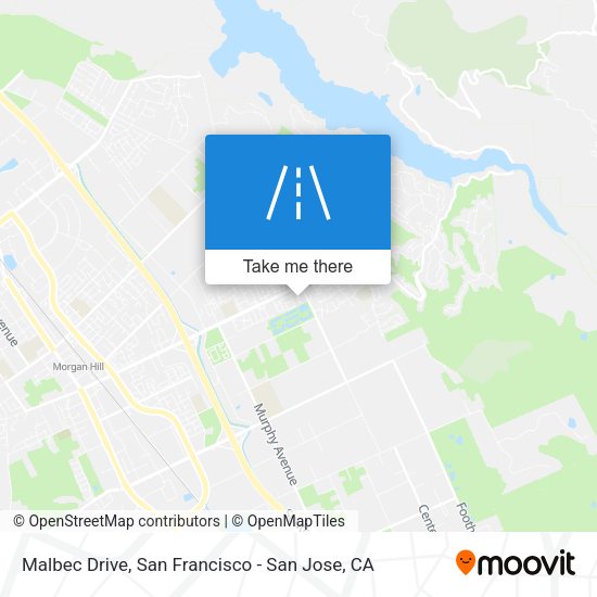 Mapa de Malbec Drive