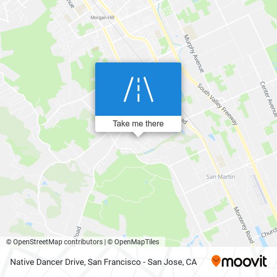 Native Dancer Drive map