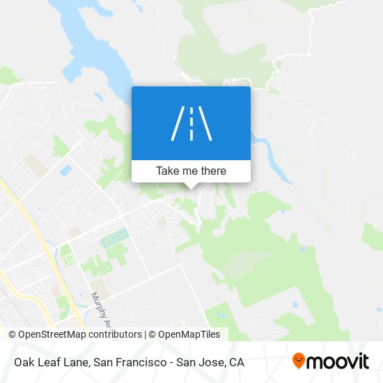 Mapa de Oak Leaf Lane