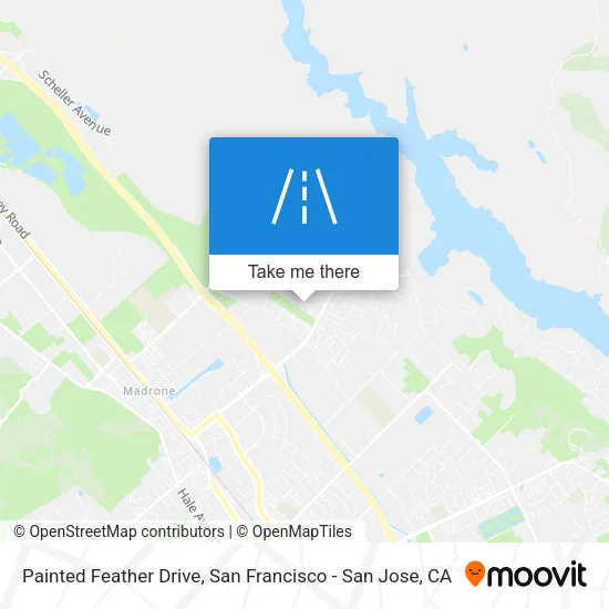 Mapa de Painted Feather Drive